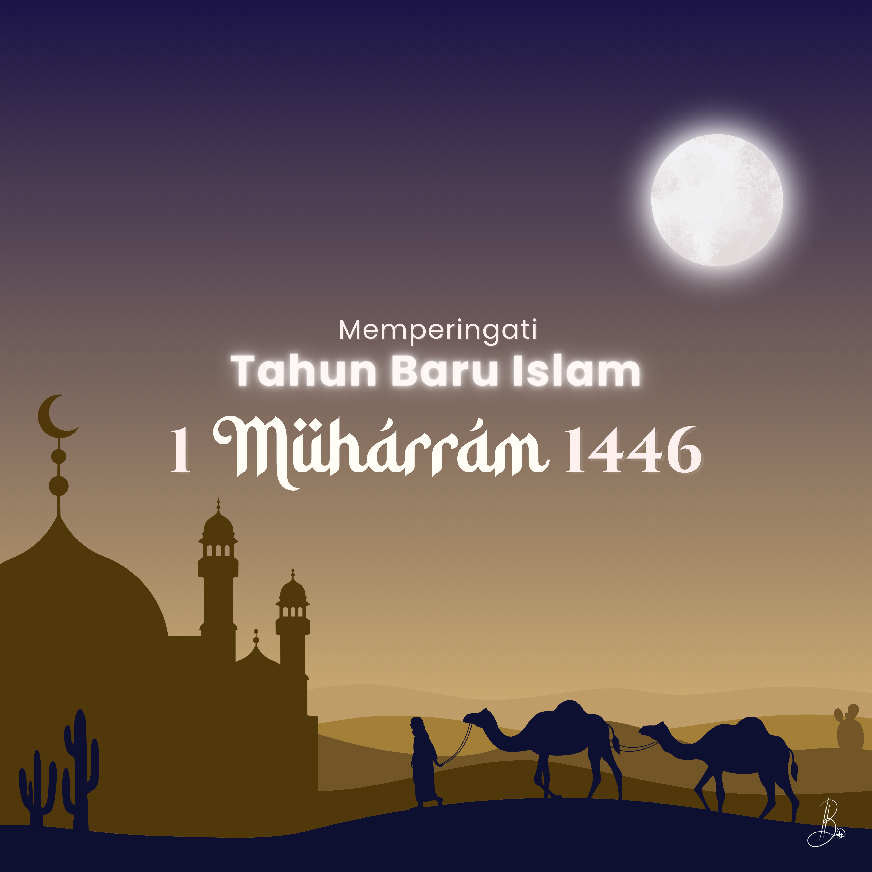 Selamat Tahun Baru Islam 1 Muharram 1446 H.